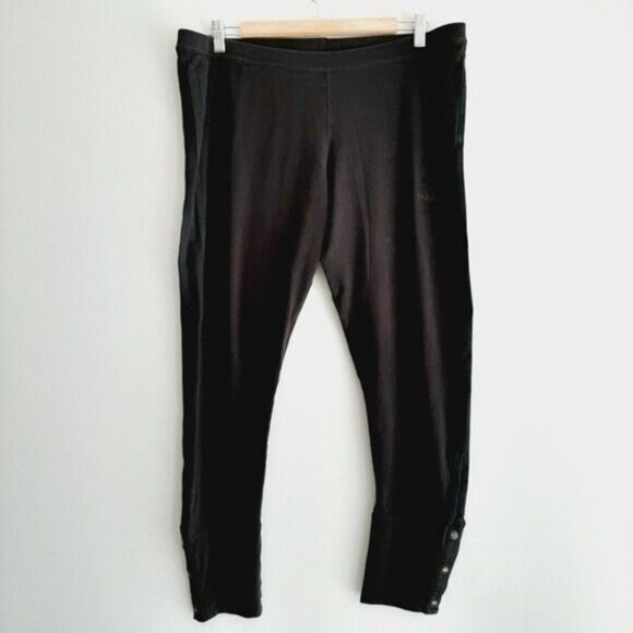 ADIDAS | Originals Train Snap Crop Leggings Black Sz XL - Picture 4 of 15